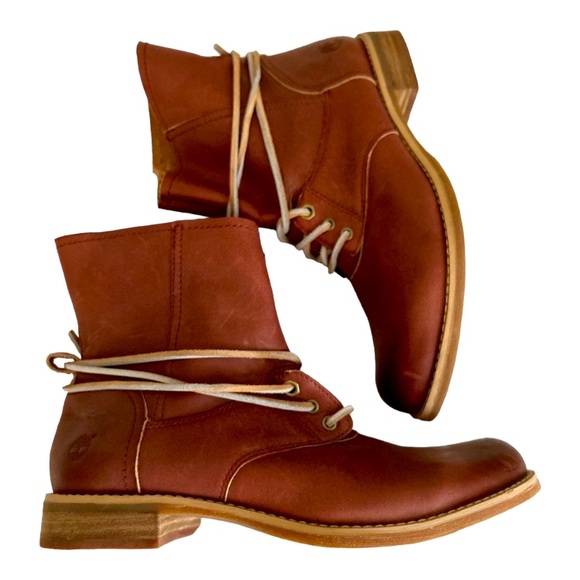 Leather TIMBERLAND Booties! - Picture 2 of 8